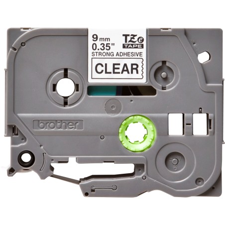 Brother Tape black on clear 9mm